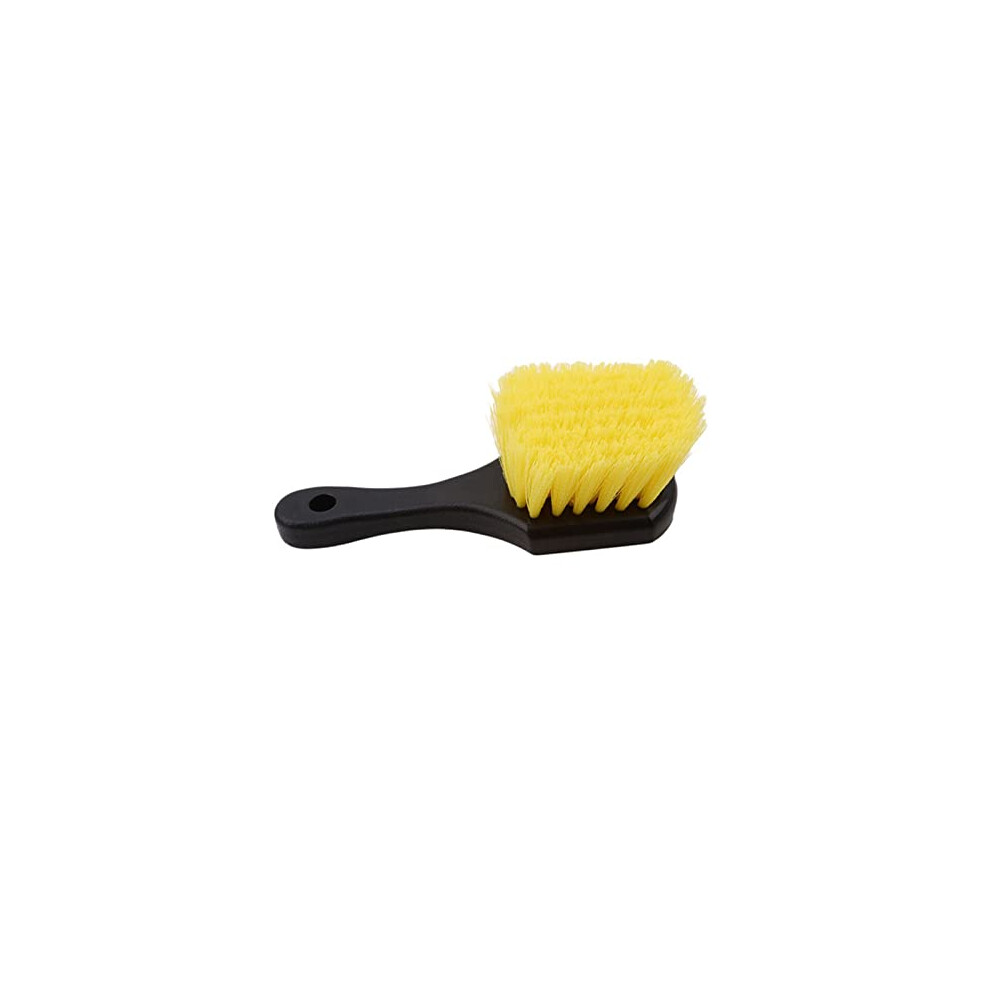Car Wheel Brush Multifunctional Car Cleaning Brush For Tires And Rims With Deep Cleaning Power Yellow 9073542146636