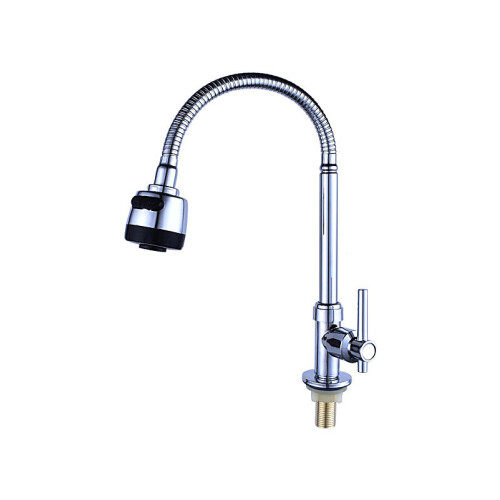 Rubinetto per acqua fredda - Beccuccio girevole a 360