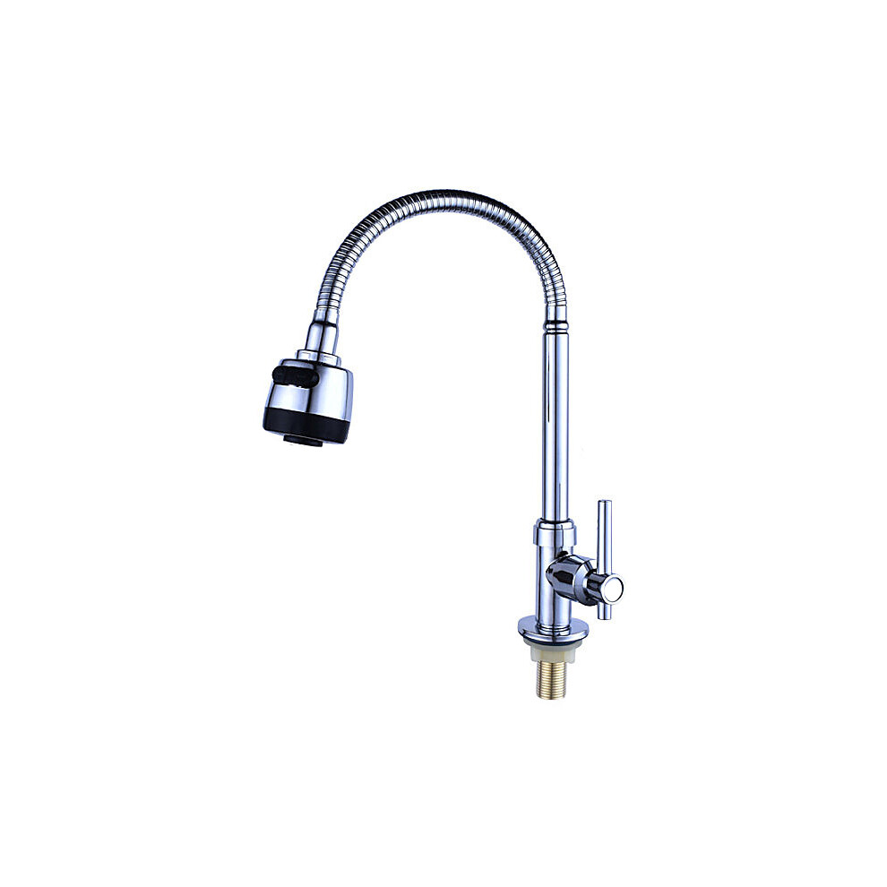 Single Cold Water Faucet - 360 Swivel Spout 7314280702091