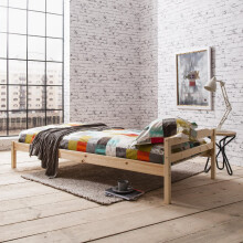 Larson Single Bed in Natural Pine