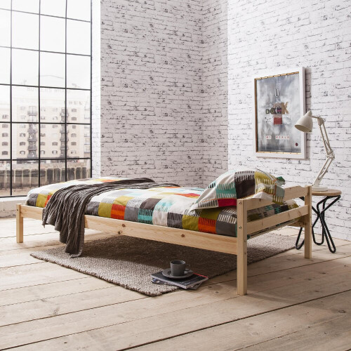 Noa and Nani Larson Single Bed in Natural Pine