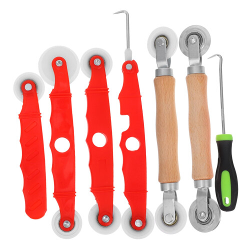 Window Screen  Kit with Dual Roller Tool, Ergonomic Grip and Durable Construction