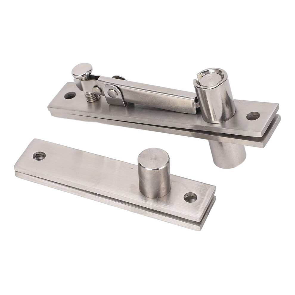 Heavy Duty Pivot Door Hinge Set 360 Smooth Rotation Stainless Steel Hidden Door System 300Lbs Load Capacity 9330225478379