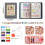 Stitch Book Embroidery Kit — Felt Stitch Guide with Full Sewing Tools, Multicolor Thread Set, Compact 14x10x2cm 2