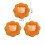 Waschball gegen Tierhaare 3er-Pack Orange 5