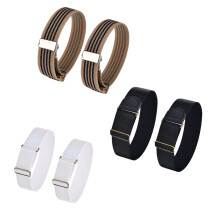par ærmestrømper, skridsikre skjorteærmeholdere, strømpeholdere, strækbare metalarmbånd, ærmestrømper til kvin