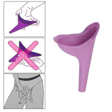 Urządzenie do oddawania moczu dla kobiet, wielokrotnego użytku silikonowy pisuar dla kobiet, niezawodny lejek do oddawania moczu LIXX