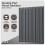 Dellonda Horizontal Radiator Double Flat Panel Design 7
