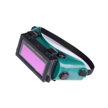 Auto Darkening Welding Helmet for Mig Tig Arc, Solar Powered Mask with Adjustable Headband, Black LCD Design