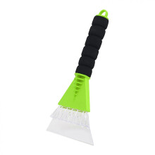 Car Ice Scraper Snow Brush for Car and Truck, GlassFriendly Rubber Edge, Ergonomic Handle, Effective Ice Removal
