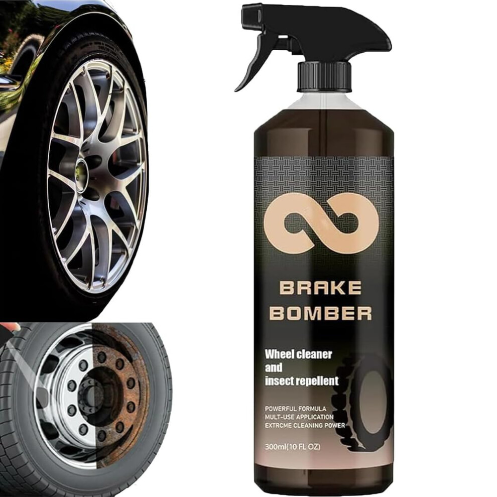 300Ml Wheel Cleaner And Brake Dust Remover NonâAcid Safe Formula For Alloy And Chrome Wheels 9351714624466