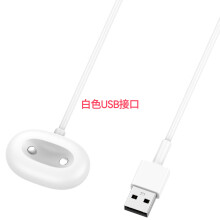 (White USB Interface) Caricabatterie magnetico rapido per Google Watch 4