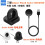 (Charging cable) Magnetic Charging Cable for Samsung 5/6, 2-Pack 2
