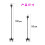 (charge2 Black 55cm) Compatible Wristband Charging Cable with Chip Protection 4