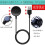(Black Type-C 1m) Samsung Watch 5/6/7/8 Magnetic Charging Cable 2