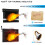 Large Fireproof and Waterproof Document Bag 14.1'x10.8' with Reflective Strip for Cash and Documents 3