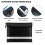 Large Fireproof and Waterproof Document Bag 14.1'x10.8' with Reflective Strip for Cash and Documents 4