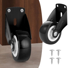 2 Inch Gate Wheel AntiSag Door Bottom Support Roller for Wooden Doors, Smooth Rolling and Easy Installation