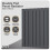 Dellonda Horizontal Radiator Double Flat Panel 6