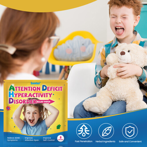 Patch de soins pour le TDAH pour les enfants irritables et à faible concentration 2