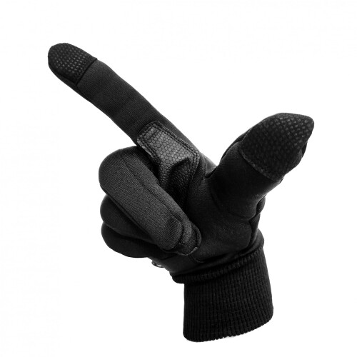 Oypla Coco Equestrian Black (M) Windproof Winter Horse Riding Gloves 2