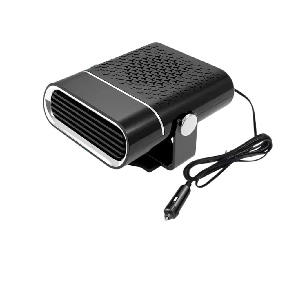 4In1 12V Car Heater And Defroster With Rapid Defogging, Quick Window Defrost, Compact Design Black 9073542147916