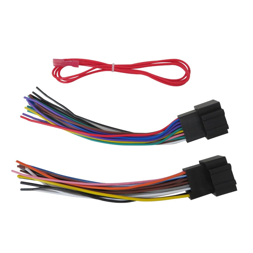 Car Stereo Radio Wiring Harness For Gmc Sierra 1500 20072013, Plug And Play Adapter, No Cutting 9330225628866