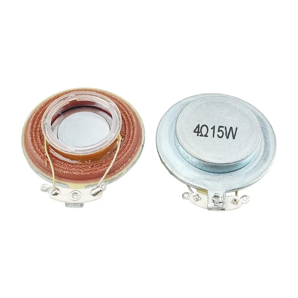 44Mm 4 Ohm Mini Speaker Driver 15W Compact Audio Woofer For Diy Projects 2Pcs 9073542148289