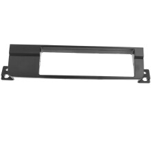 Radio Fascia 1 Din Stereo Trim Kit Black ABS Dashboard Frame for BMW E46 3 Series 1998‑2005