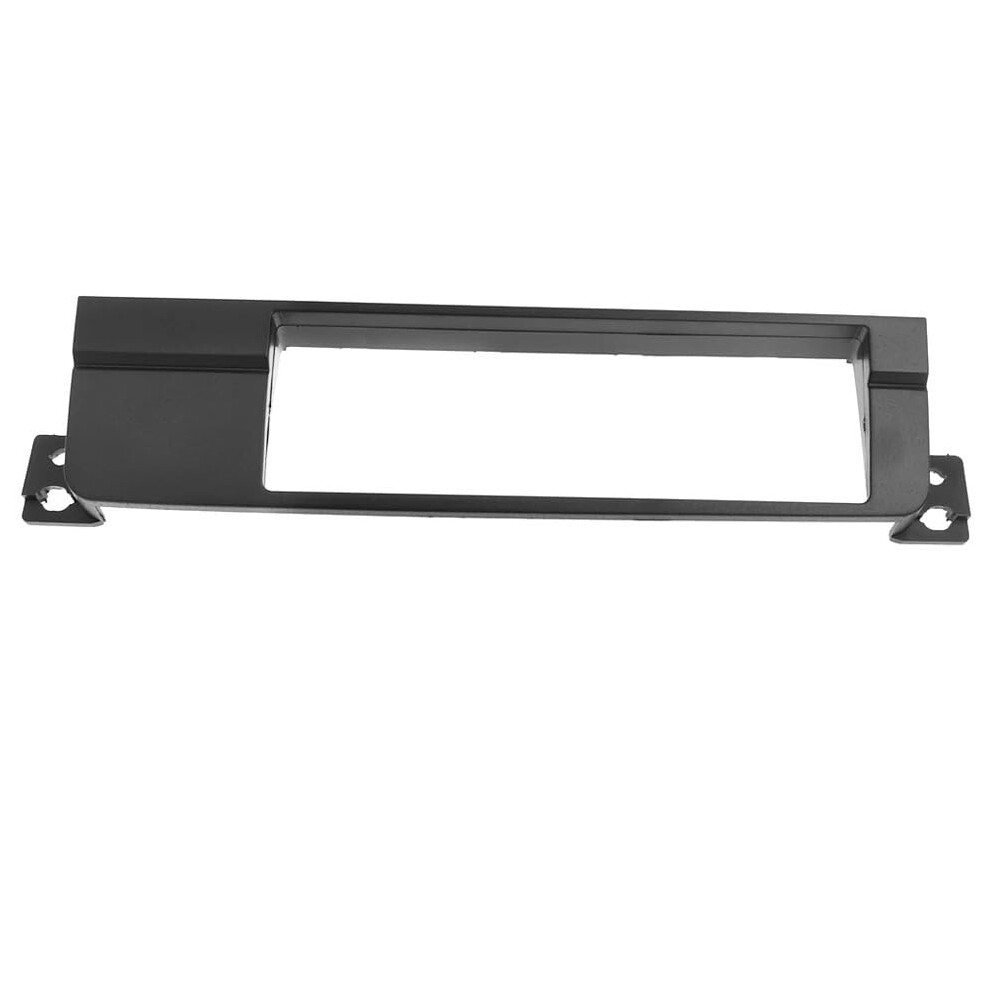 Radio Fascia 1 Din Stereo Trim Kit Abs Dashboard Frame For Bmw E46 3 Series 1998Â2005 Black 9771547998044
