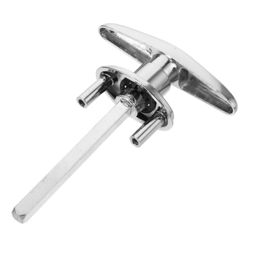 T Handle Garage Door Lock Kit with CrossShaped Bolt for Enhanced Security and Easy Replacement Installation