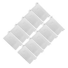 10pcs PVC Vertical Blind Bottom Weights for Slats Replacement Parts, Durable Build, Easy Installation