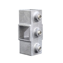 Verbindungselement aus Aluminiumlegierung,-20x20 gerade 4-Wege