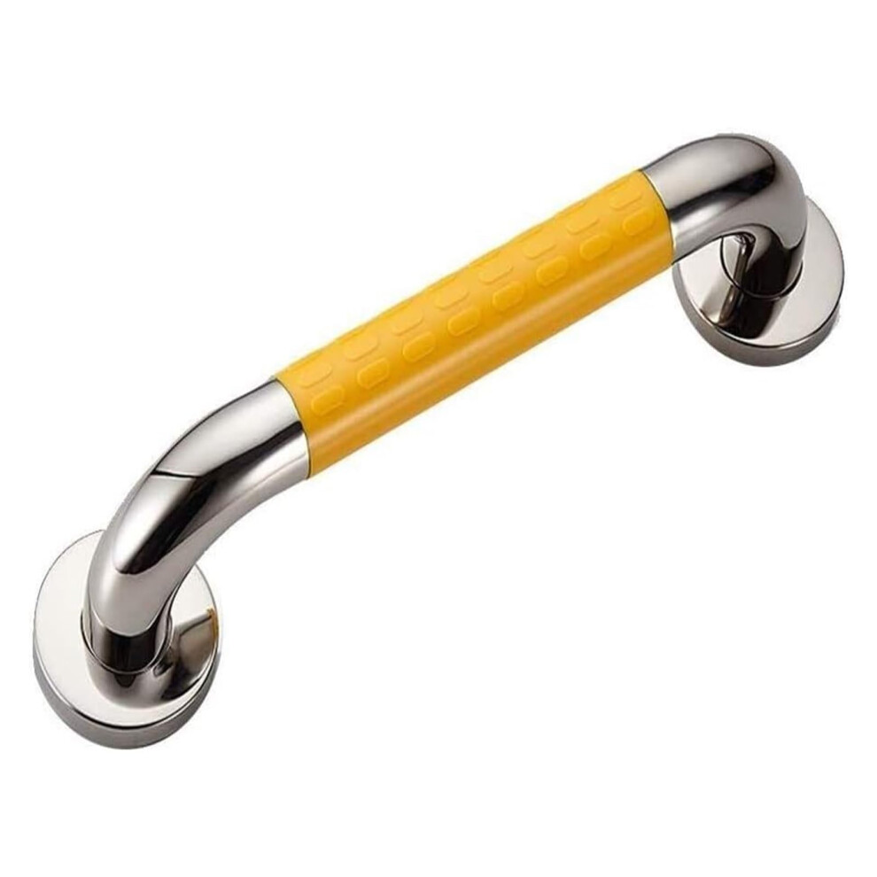 Bathroom Grab Bar 38cm Stainless Steel NonSlip Wall Mounted Handrail for Elderly and Disabled