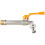 Grifo de jardín de latón extendido con mango de aluminio amarillo 1