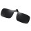 Polarized Clip-on Sunglasses: Ultimate UV400 Protection Black+Grey 1