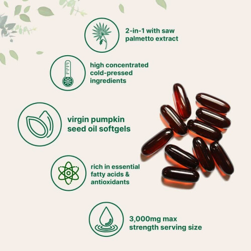 180 caps-Pumpkin seed oil Capsules 1
