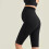 Cotton Maternity Five-point Pants Stretchy Comfortable-Black L 7