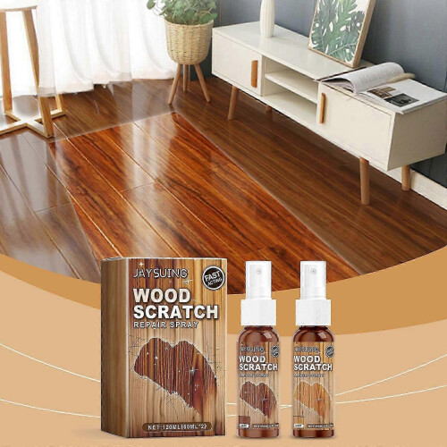Wood Filler Floor Scratch Paint Repair Floor Scratch Remover Repair Spray Complementary Color Spray Cracks Gouges 1