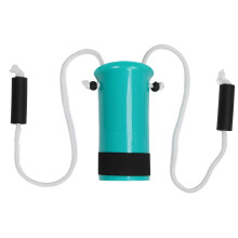 Sock Aid for Elderly with Adjustable Length, Easy On and Off Sock Puller Tool with Non Slip EVA Handles (Green)