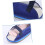 Walking Boot Cover Waterproof Cast Protector with Adjustable Comfortable Fit Unisex Blue Design 2