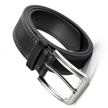 Stilvoller Ledergürtel - 120cm Black