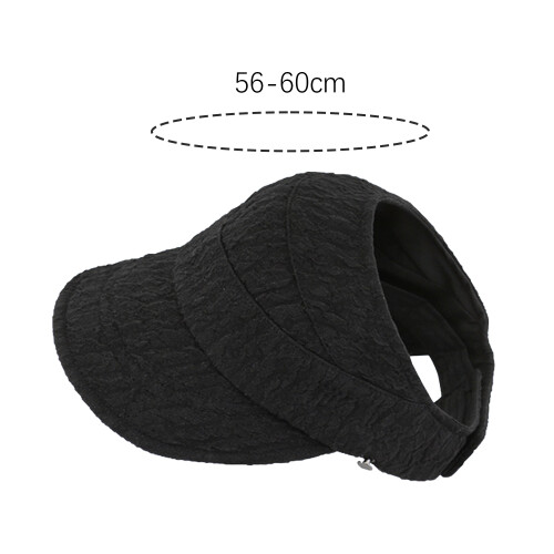 Tynd solhat / kasket til sommer Black 1