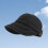 Tynd solhat / kasket til sommer Black 4