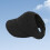 Tynd solhat / kasket til sommer Black 5