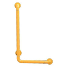 Bathroom Grab Bars LShaped Stainless Steel Shower Grab Rail, Wall Mounted Heavy Duty Toilet Safety Support
