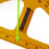 Ergonomic Handle Plastic Geometry Protractor for Accurate 180 Angle Measurement Classroom Use 3