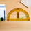 Ergonomic Handle Plastic Geometry Protractor for Accurate 180 Angle Measurement Classroom Use 4
