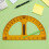 Ergonomic Handle Plastic Geometry Protractor for Accurate 180 Angle Measurement Classroom Use 5