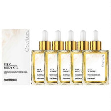 (5) 1-5x 50ml Nourishing Silk Body Oil with Natural Protein Extract for Smooth Glowing Skin